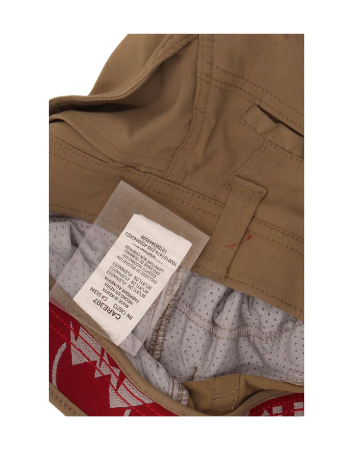 WRANGLER Mens Straight Cargo Trousers W32 L32 Beige Nylon Vintage Wrangler and Second-Hand Wrangler from Messina Hembry 