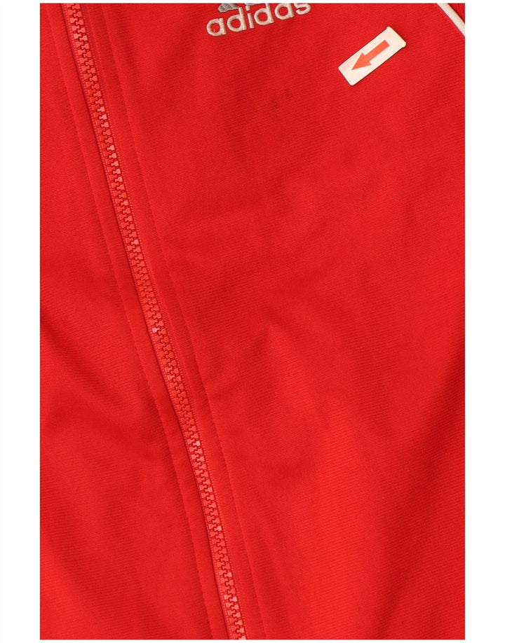 Jaqueta Adidas Meninas Treino Top 11-12 Anos Vermelho