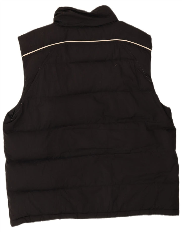Fila Colete Acolchoado Masculino UK 40 Grande Poliéster Preto