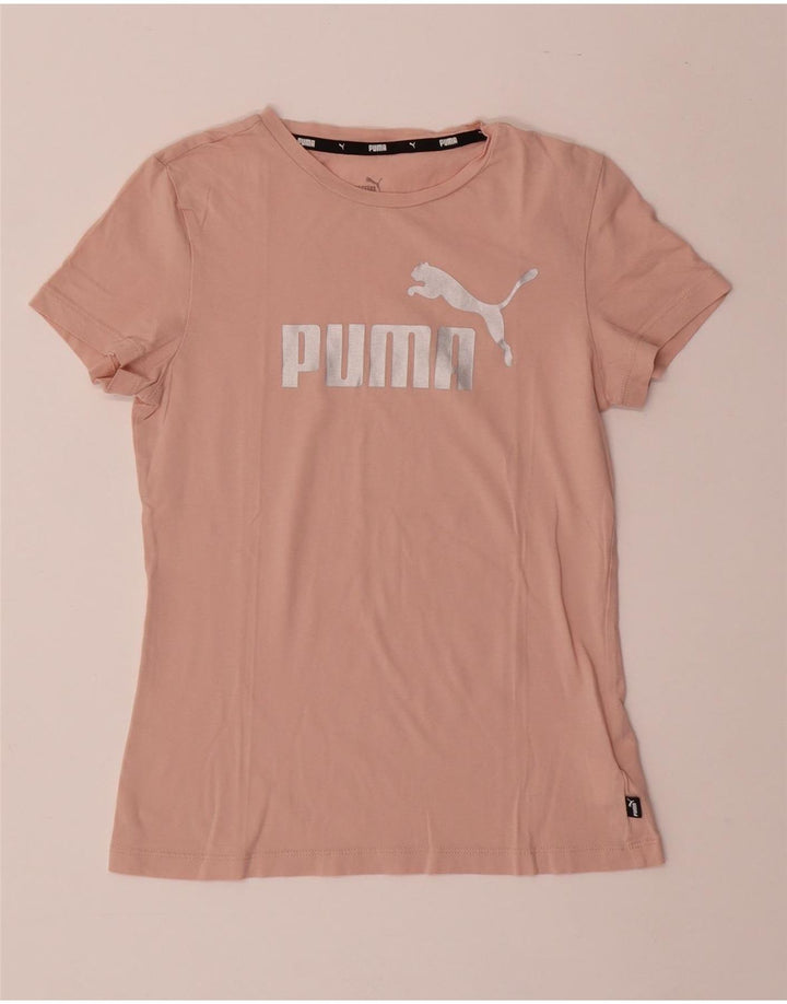 Camiseta gráfica feminina PUMA 13-14 anos rosa