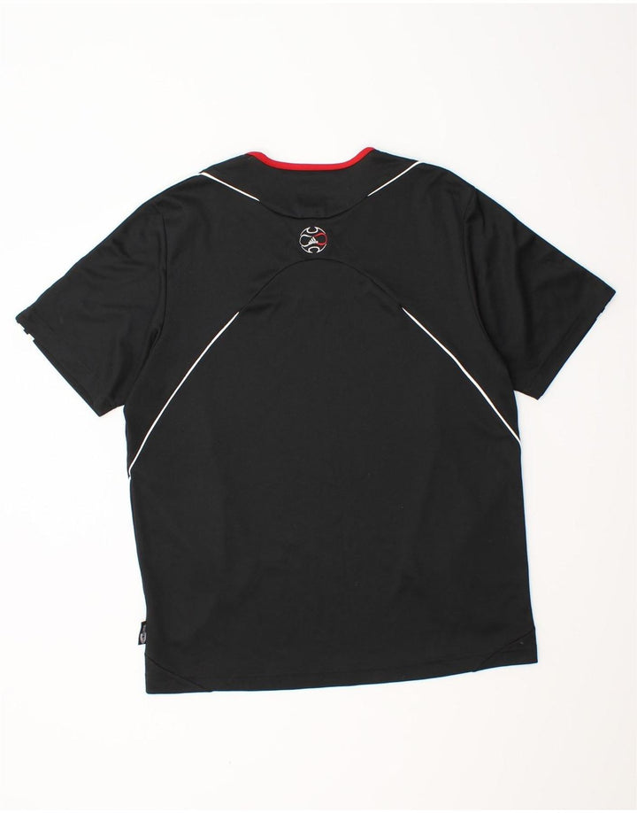 ADIDAS Mens Clima 365 Camiseta Top Médio Preto Poliéster