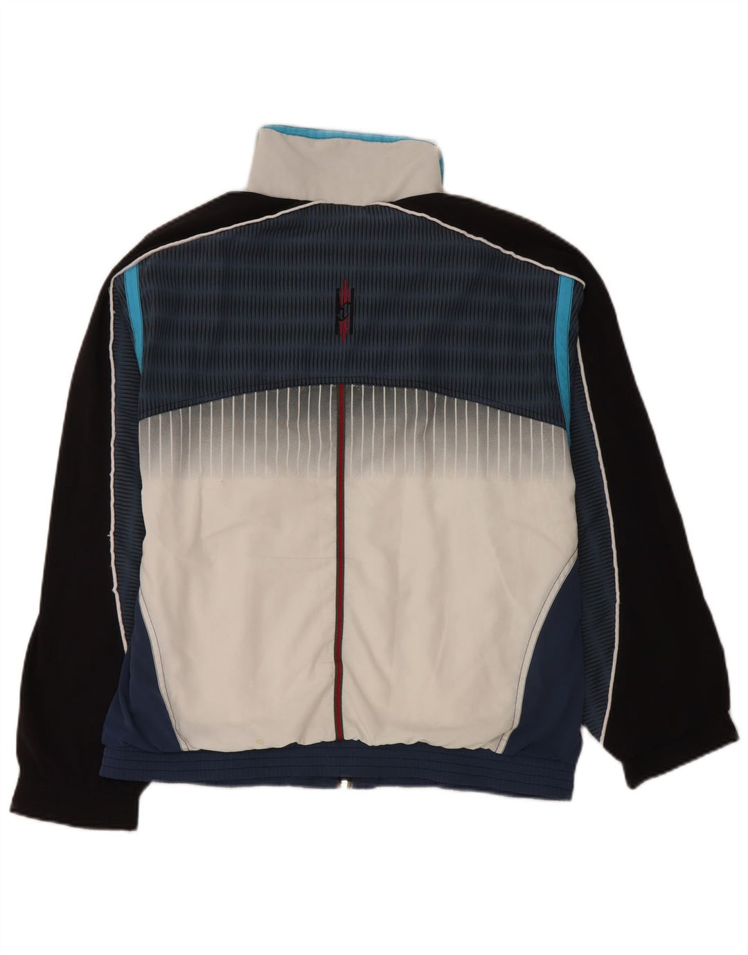 LOTTO Mens Treino Top Jacket UK 36/38 Pequeno Colorblock Branco Poliéster