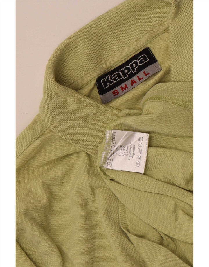 Camisa polo masculina Kappa pequena algodão verde