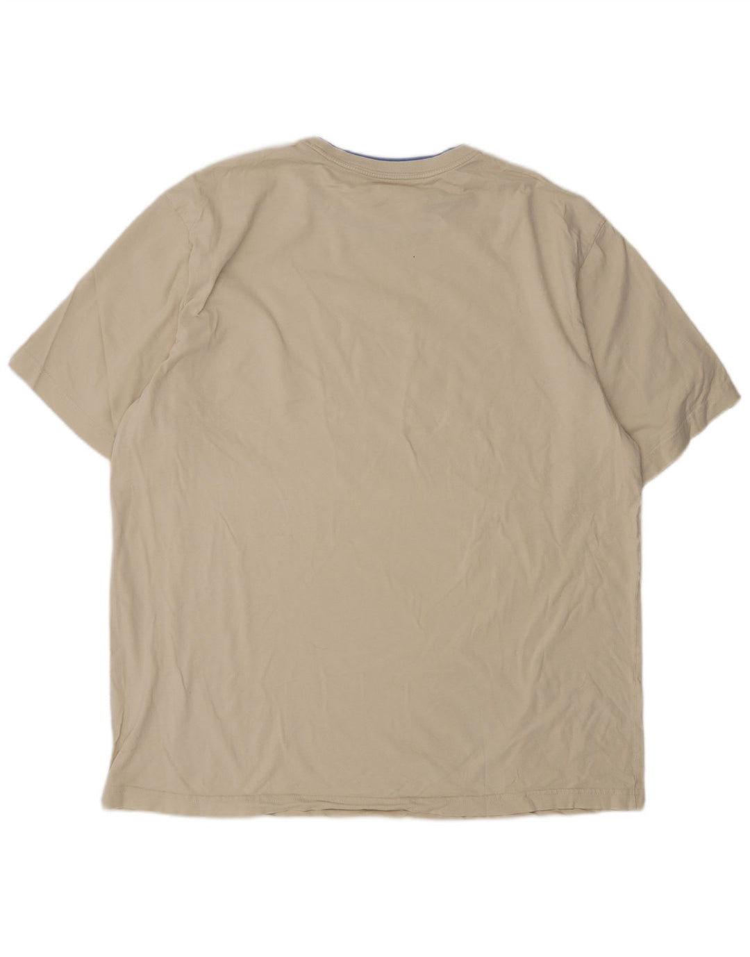 Camiseta masculina IZOD Top 2XL listrado bege
