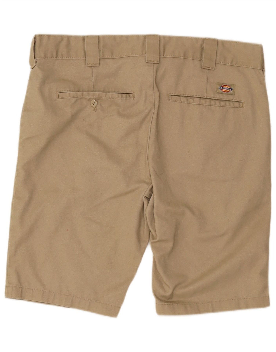 Shorts Chino Masculino Slim Fit Dickies W36 Grande Poliéster Bege
