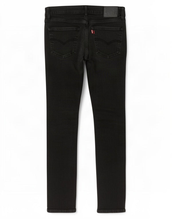 Levi's Masculino 511 Slim Jeans W32 L29 Algodão Preto