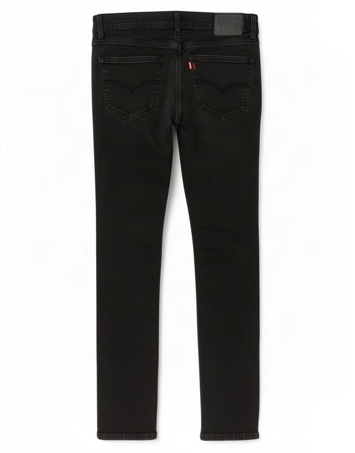 Levi's Masculino 511 Slim Jeans W32 L29 Algodão Preto