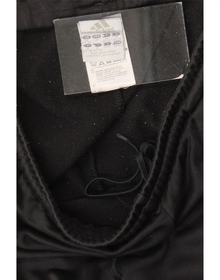 Calça de treino feminina Adidas UK 12/14 médio preto poliéster
