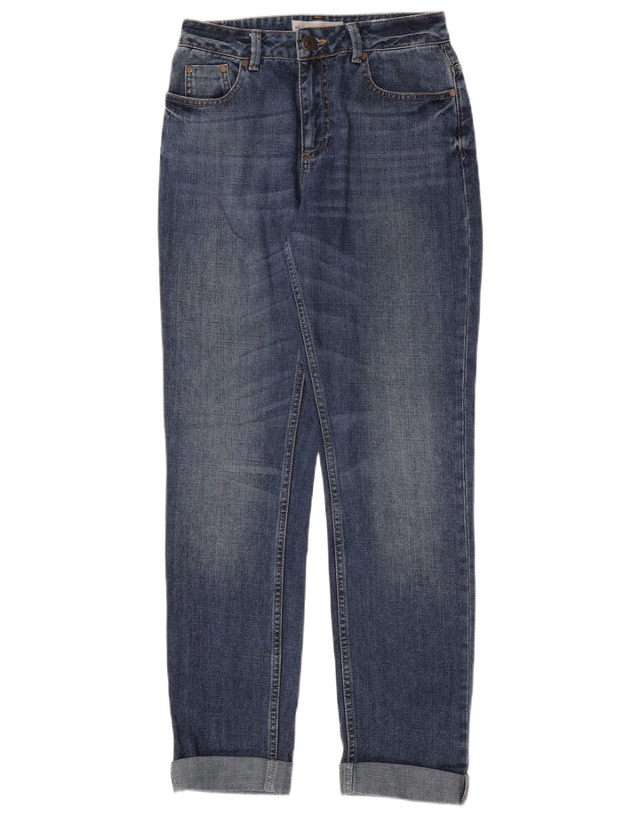 Topshop Jeans Slim Feminino W26 L32 Azul Algodão