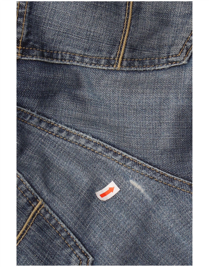TOMMY HILFIGER Jeans reto masculino W33 L32 algodão azul