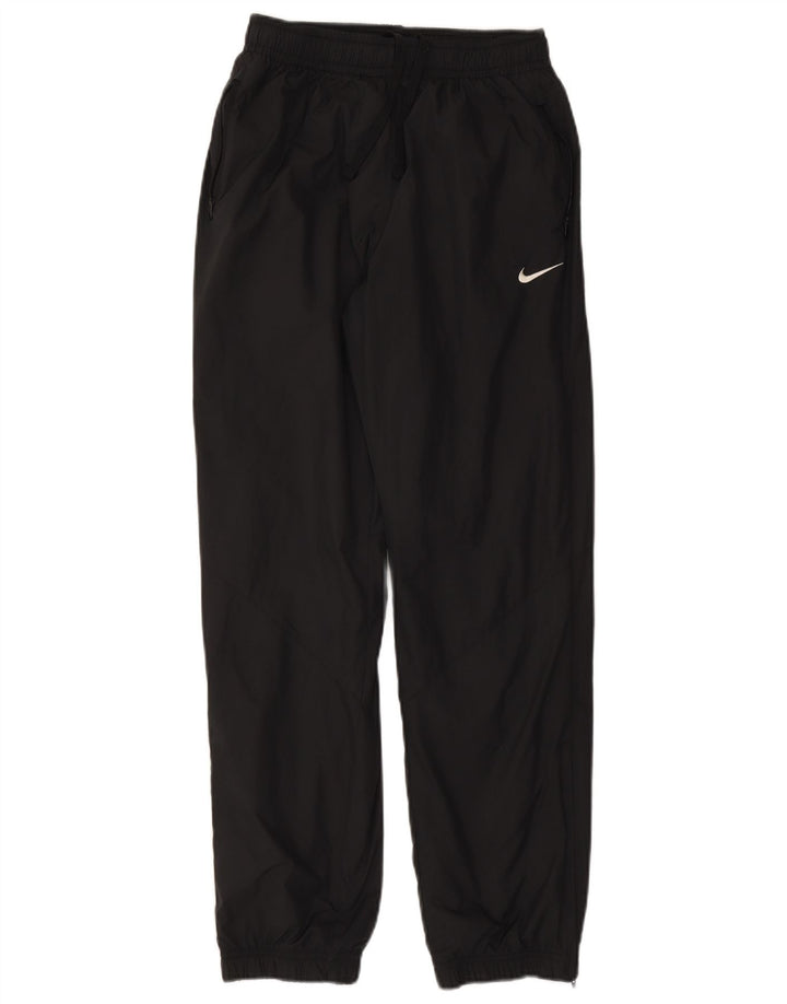 Nike Mens Treino Calças Joggers Pequeno Poliéster Preto