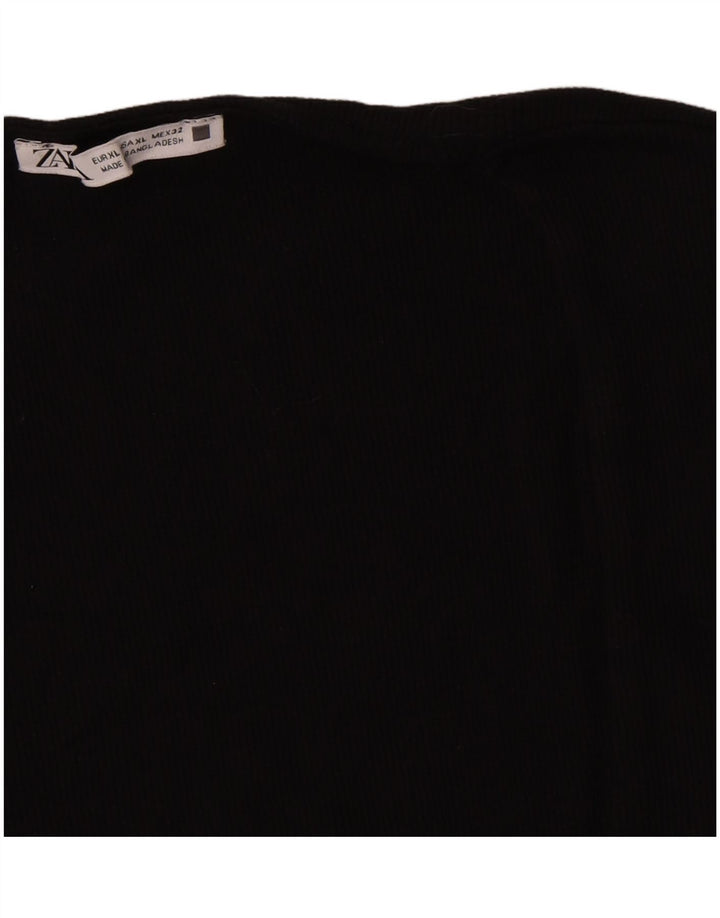 Colete feminino Zara UK 18 XL preto
