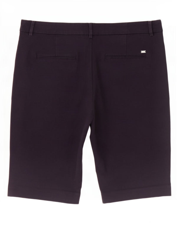 Shorts Chino feminino Tommy Hilfiger W30 médio algodão azul marinho