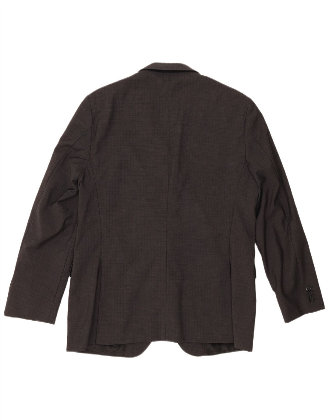 Jaqueta Blazer Masculina Hugo Boss com 2 Botões EU 52 XL Lã Virgem Cinza