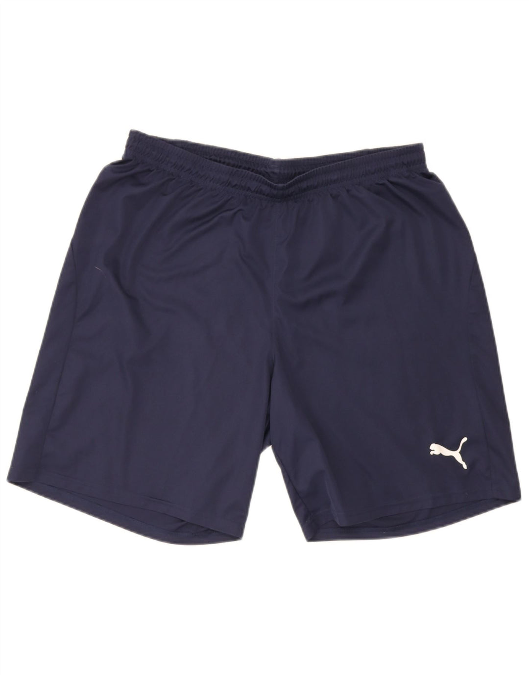 Shorts esportivos masculinos Puma XL azul marinho