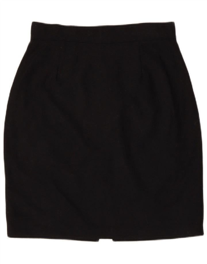 Saia lápis feminina Benetton IT 44 médio W28 acetato preto