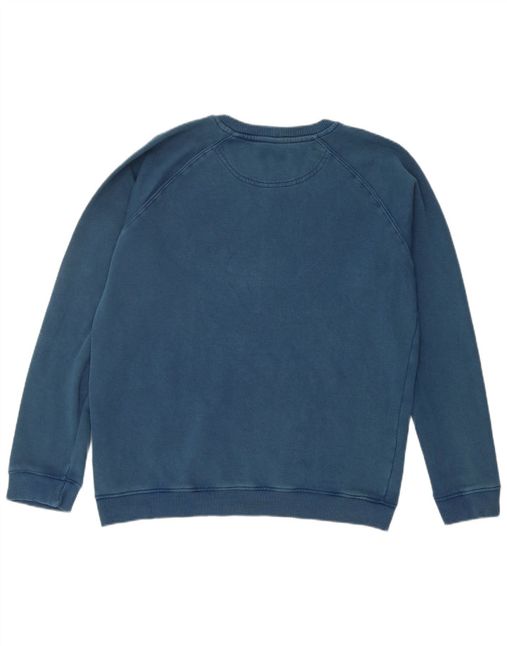 Moletom masculino LYLE & SCOTT 15-16 anos azul marinho algodão