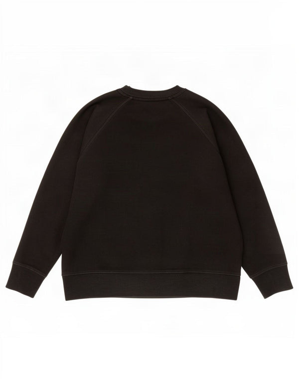Suéter gráfico feminino Dkny UK 14 algodão preto médio
