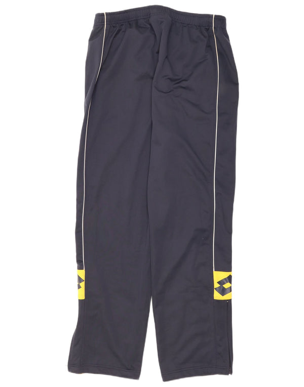 Calça de treino masculina Lotto Graphic UK 44/46 XL azul marinho colorblock
