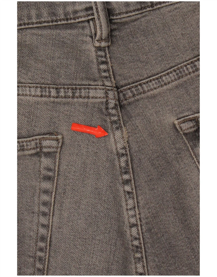 Zara Mens Slim Jeans EU 44 Grande W34 L31 Cinza Algodão