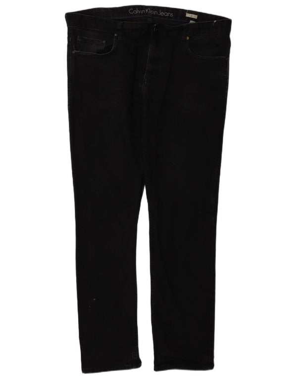 Calvin Klein Masculino Mince Slim Jeans W38 L33 Azul Marinho Algodão