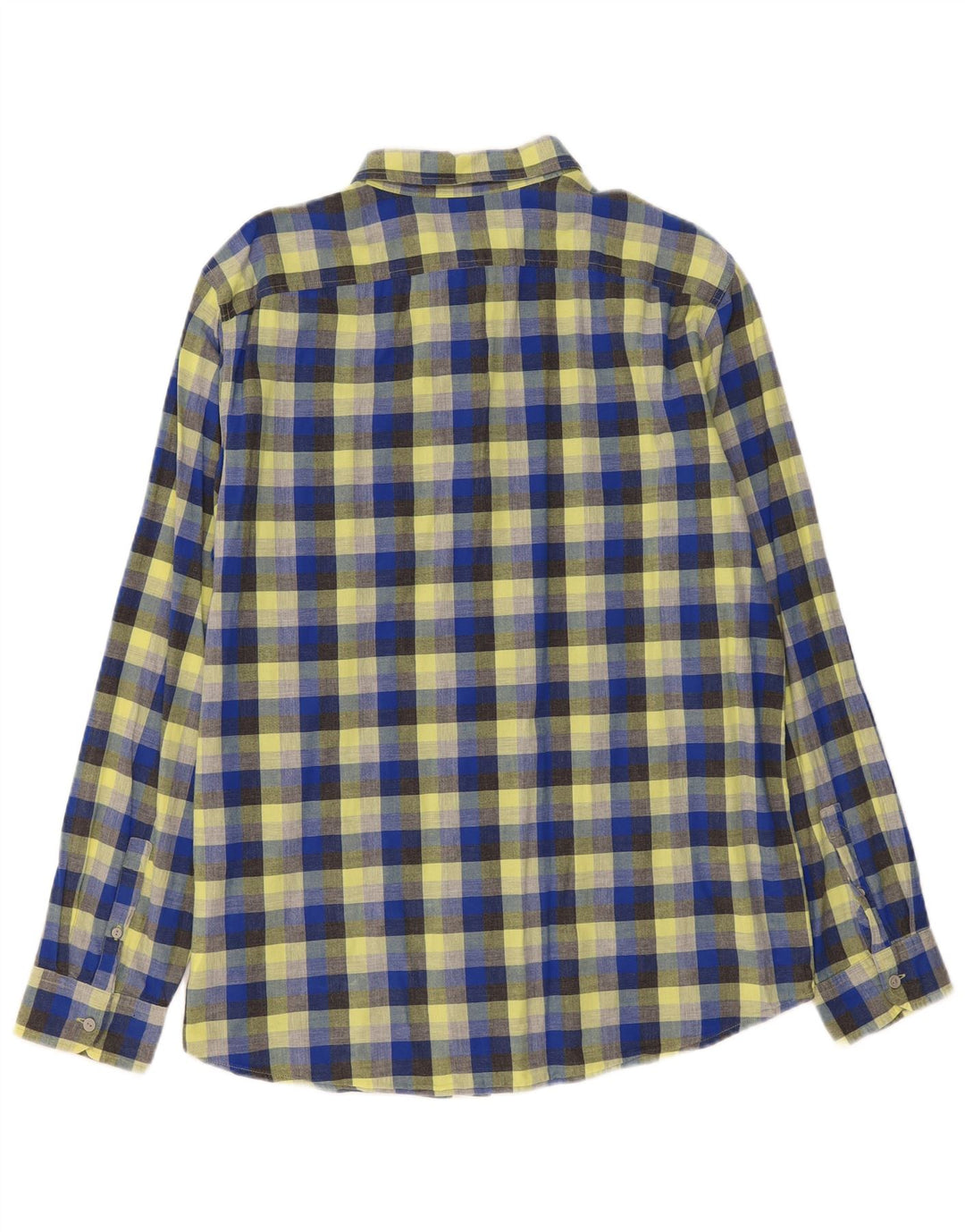 Camisa masculina Slim Fit da Gap XL de algodão xadrez multicolorido