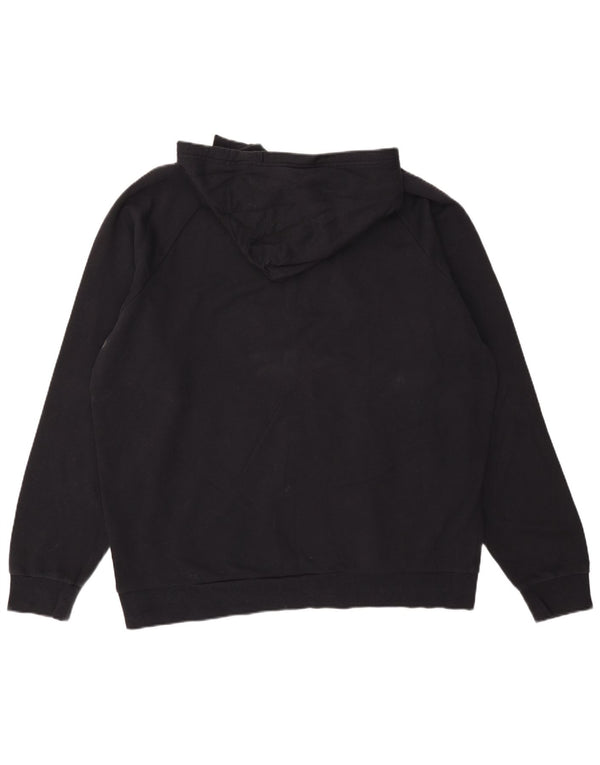 Suéter masculino Under Armour Cold Gear solto com zíper e capuz 2XL algodão preto