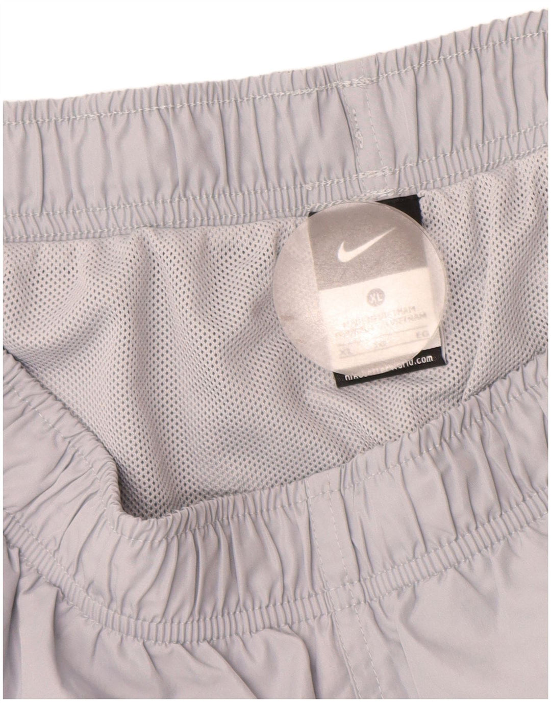 Shorts esportivos gráficos masculinos Nike XL cinza risca de giz poliéster