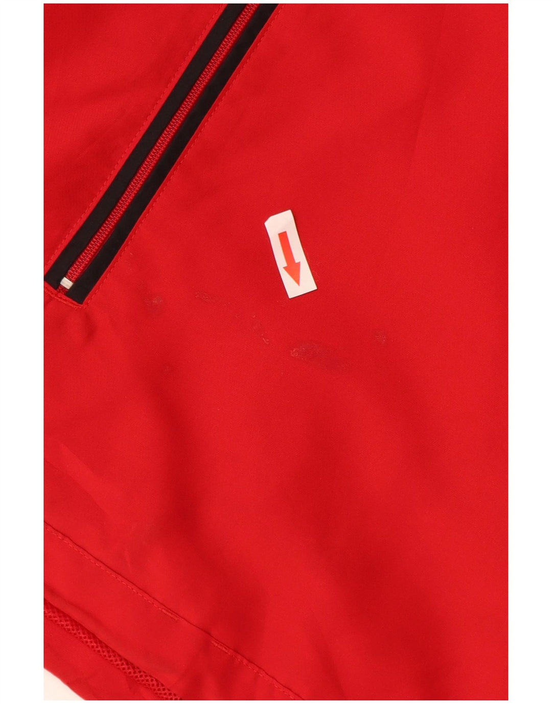 ADIDAS Mens Graphic Tracksuit Top Jacket UK 46/48 XL Vermelho Colorblock
