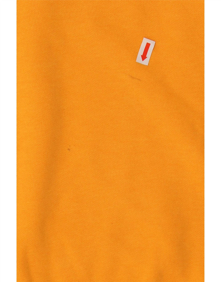 CHAMPION Mens Graphic Hoodie Jumper XL Yellow Cotton Vintage Champion and Second-Hand Champion from Messina Hembry 