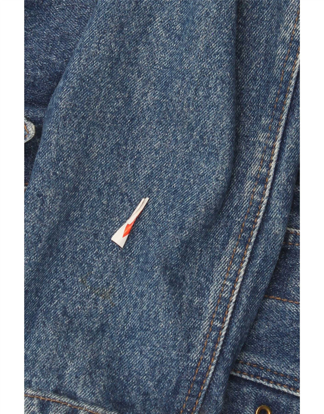 Jaqueta jeans feminina Doringo UK 10 algodão azul pequeno
