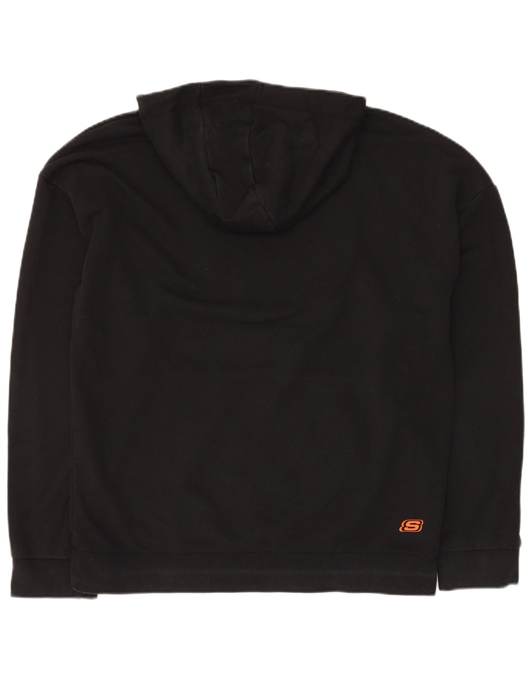 SKECHERS moletom com capuz masculino grande algodão preto