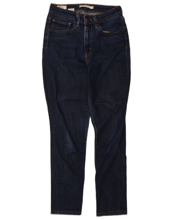 Calça jeans feminina Levi's 721 High Rise Skinny W27 L30 azul marinho Lyocell