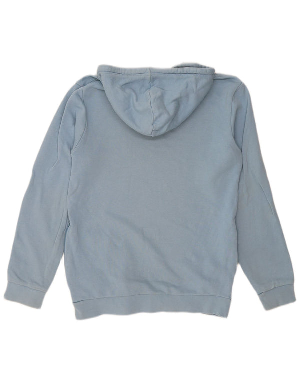 Adidas masculino gráfico solto ajuste moletom com capuz XS azul algodão