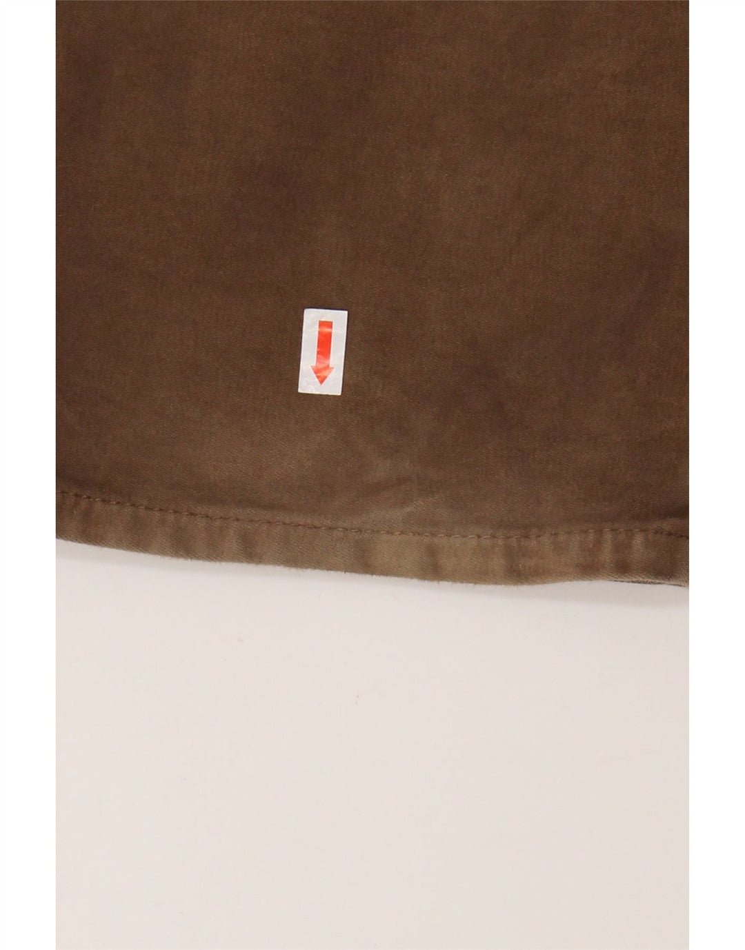 HACKETT Calça masculina casual slim W34 L34 algodão marrom