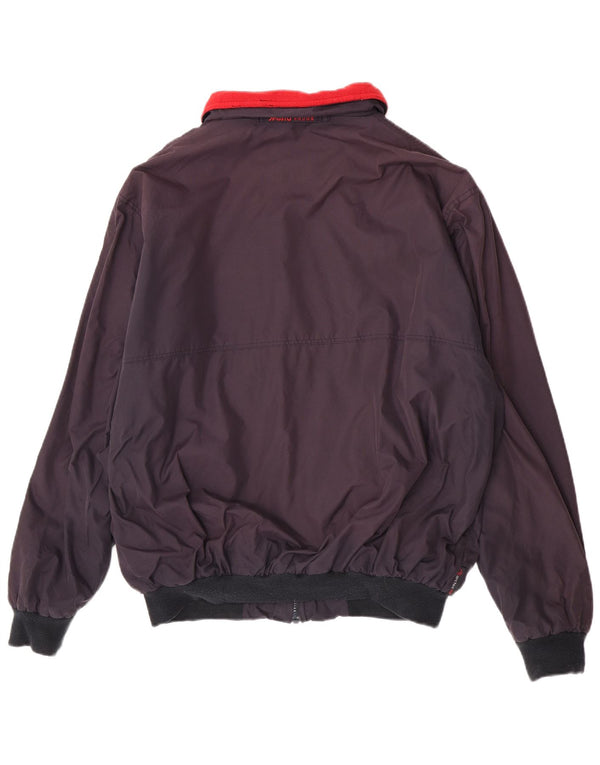 Jaqueta bomber masculina Musto UK 42 XL poliéster azul marinho