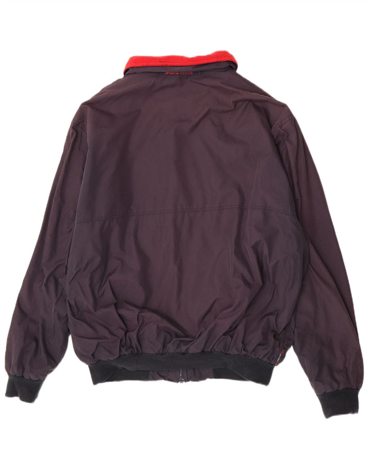 Jaqueta bomber masculina Musto UK 42 XL poliéster azul marinho