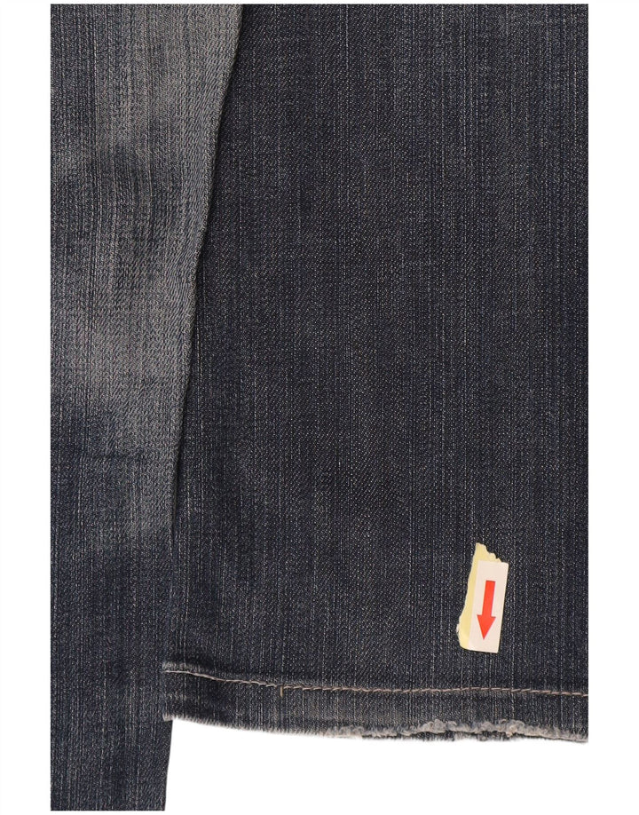 Calça Jeans Bootcut Feminina Emporio Armani W27 L29 Azul Algodão