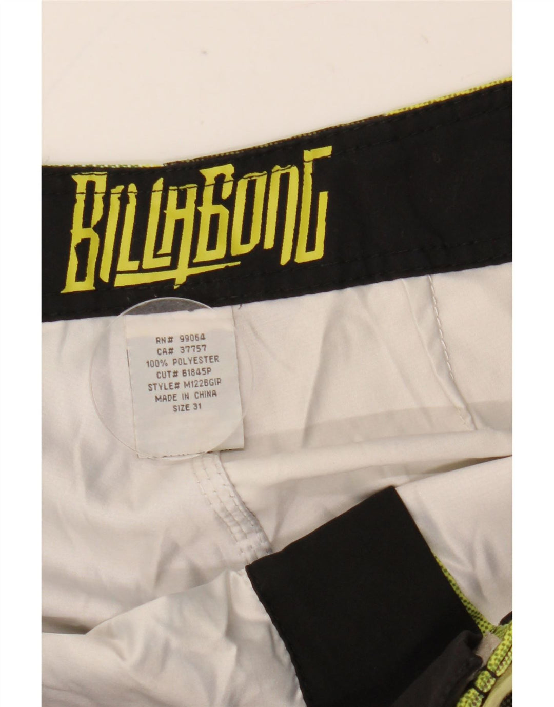 Calção de banho masculino BILLABONG gráfico médio cáqui poliéster