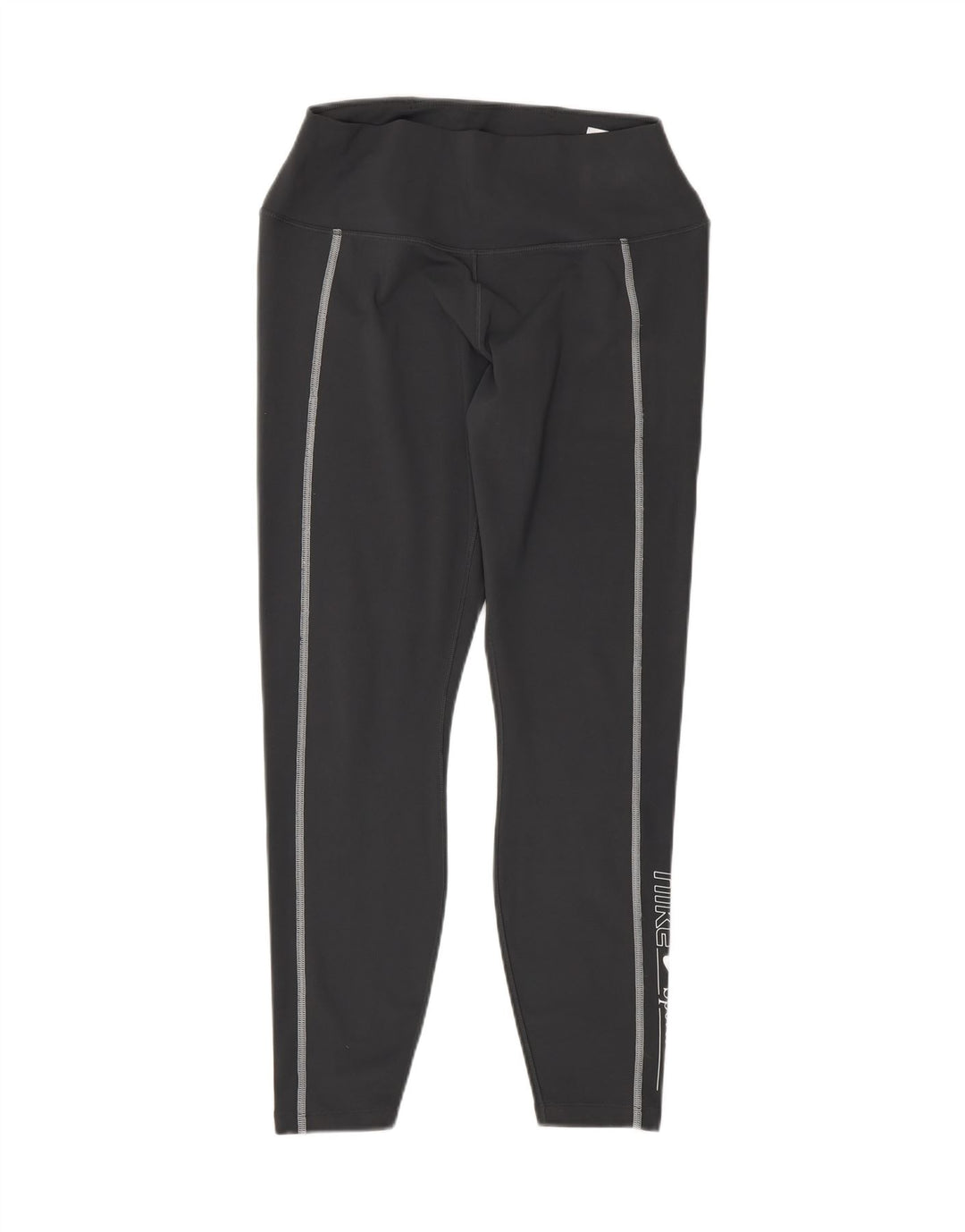 Leggings femininas Nike Graphic UK 16 grande poliéster cinza