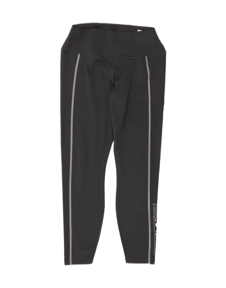 Leggings femininas Nike Graphic UK 16 grande poliéster cinza