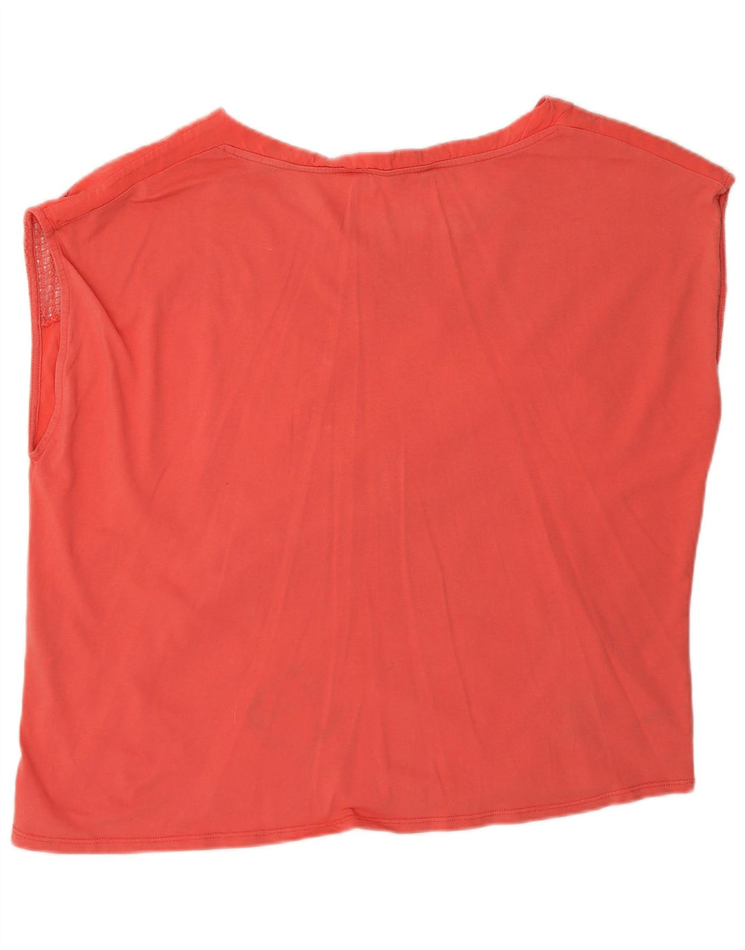 Blusa feminina Desigual Top UK 20 2XL algodão rosa