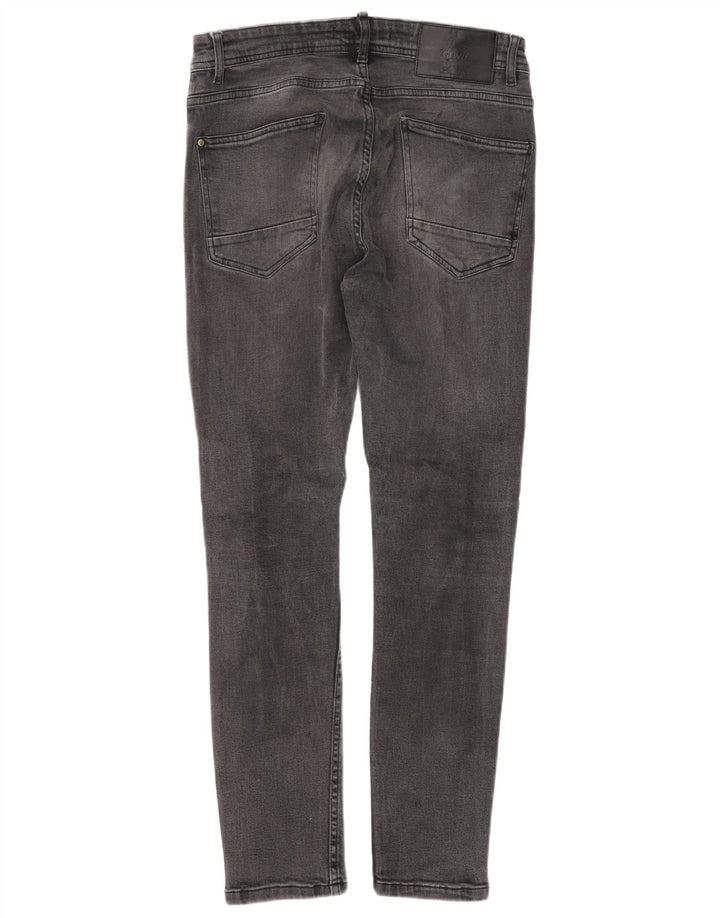Zara Mens Slim Jeans EU 40 Médio W31 L29 Cinza