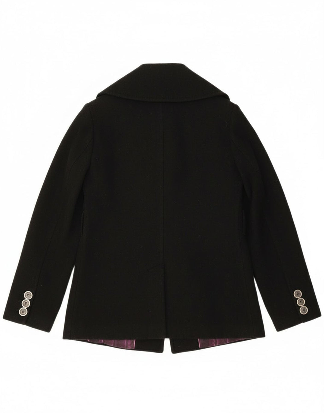 Jaqueta blazer feminina Ted Baker de ajuste solto tamanho 1 XS preto