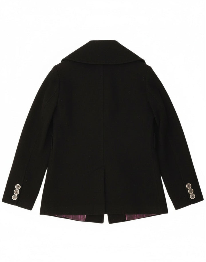 Jaqueta blazer feminina Ted Baker de ajuste solto tamanho 1 XS preto