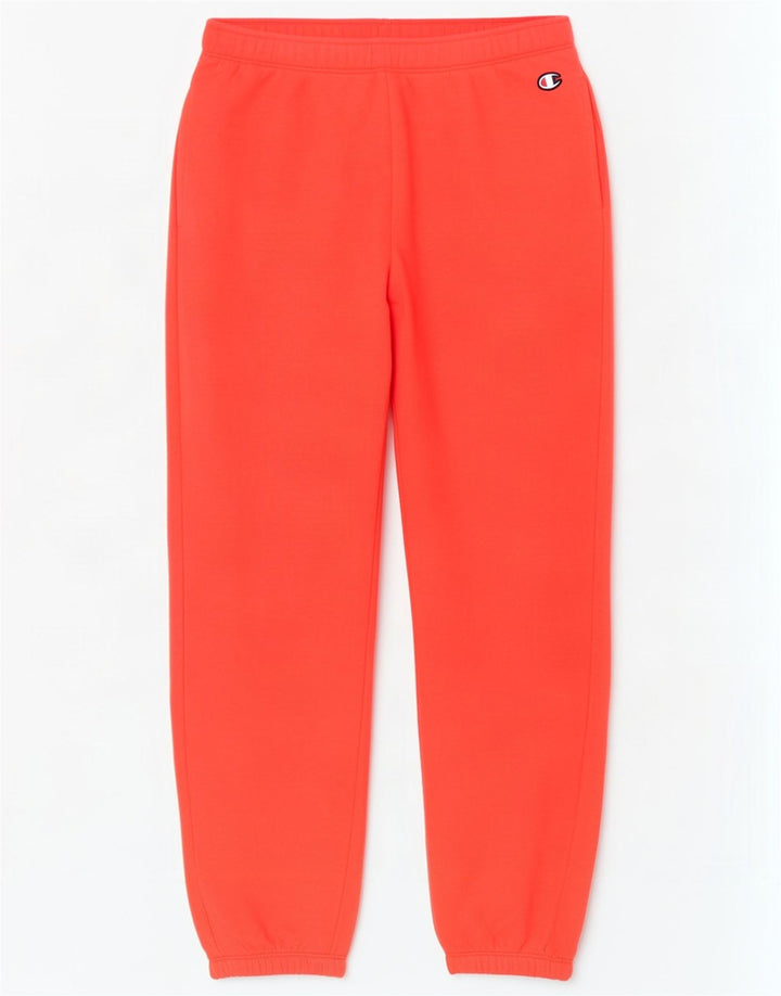 Calça de treino feminina Champion Joggers UK 16 grande vermelho