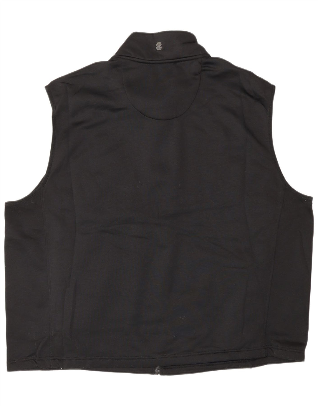 Izod Mens Sem Mangas Jaqueta Top 3XL Poliéster Preto