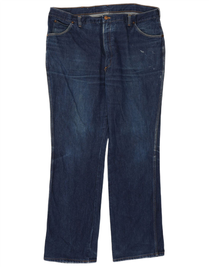 Wrangler Mens Straight Jeans W40 L31 Azul Marinho