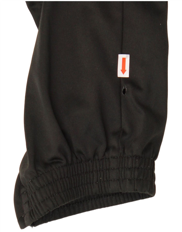 KAPPA Mens Tracksuit Trousers Joggers Medium Black Polyester