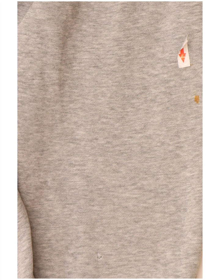 Calça de treino masculina Nike Joggers cinza médio algodão manchado